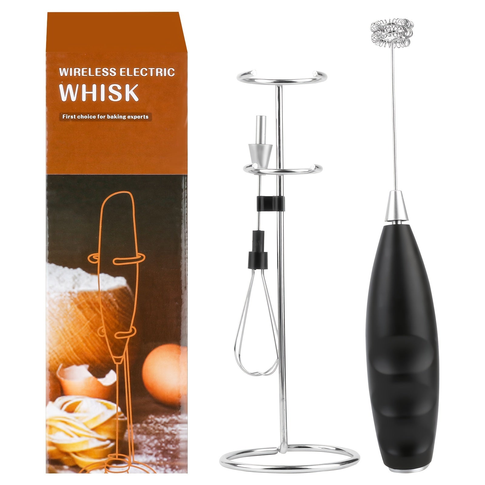 Naychali po'lat sut ko'pirtgichi, tez ko'pik uchun oson tozalanadigan ikki boshli - batareyali (AA), uy, ofis va qahvaxonalar uchun ixcham va portativ dizayn. Oson demontaj va tozalash uchun PP materialidan va barqaror asosdan tayyorlangan.