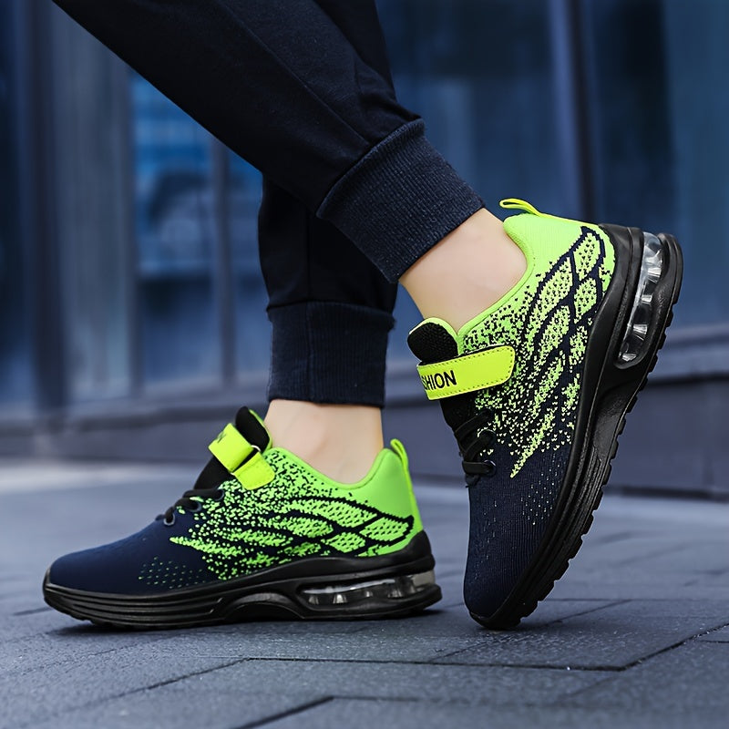 Детские сетчатые кроссовки для мальчиков и девочек, дышащие, противоскользящие, прочные, для бега и повседневной носки