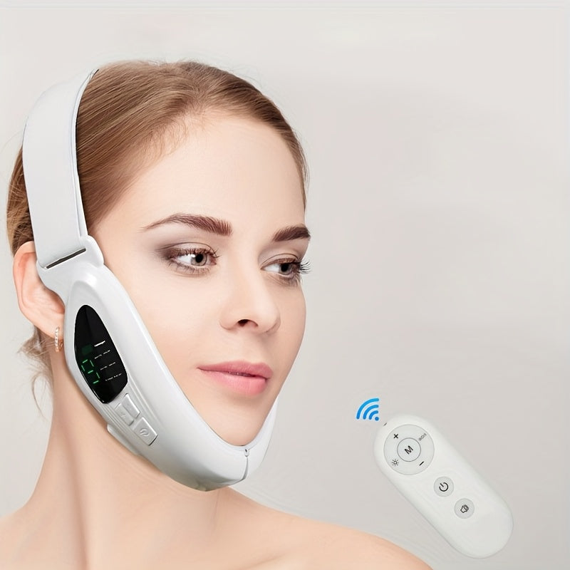 Voice-Controlled Facial Massager with USB Rechargeable Battery and App Remote