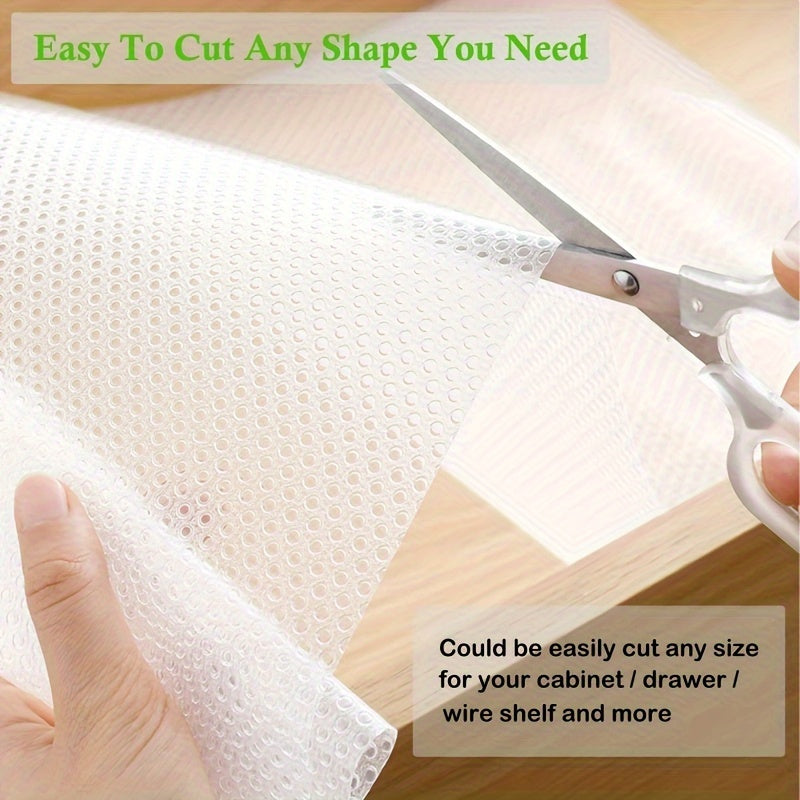 Waterproof EVA Cabinet Drawer Mat Easy to Clean Cut-to-Fit Kitchen Protection Oil Stain Resistant Durable