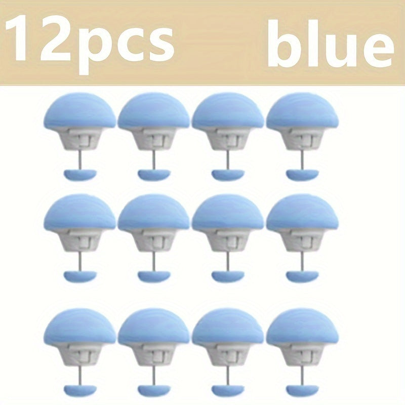Multifunctional Mushroom Shape Curtain Clips for Quilts and Sheets Reusable and Easy to Use