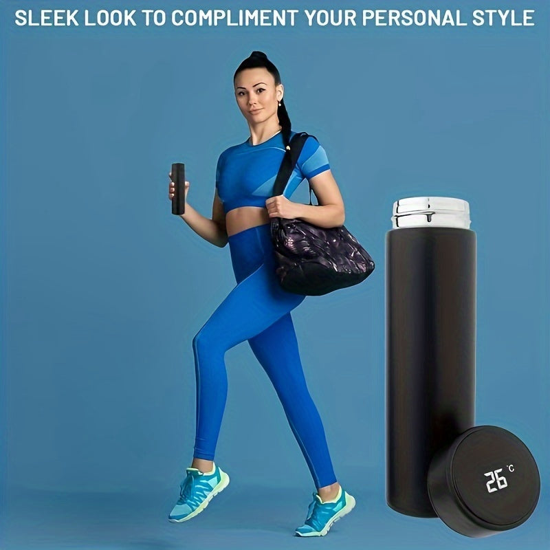 Stainless Steel Double-Walled Vacuum Insulated Cup 500ml Leak-Proof Drink Container