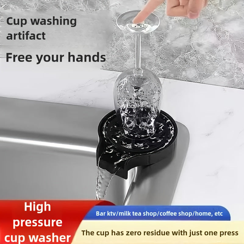 Set of 3 Kitchen Cleaning Tools Including Bottle Brush Glass Cleaner and Sink Brush