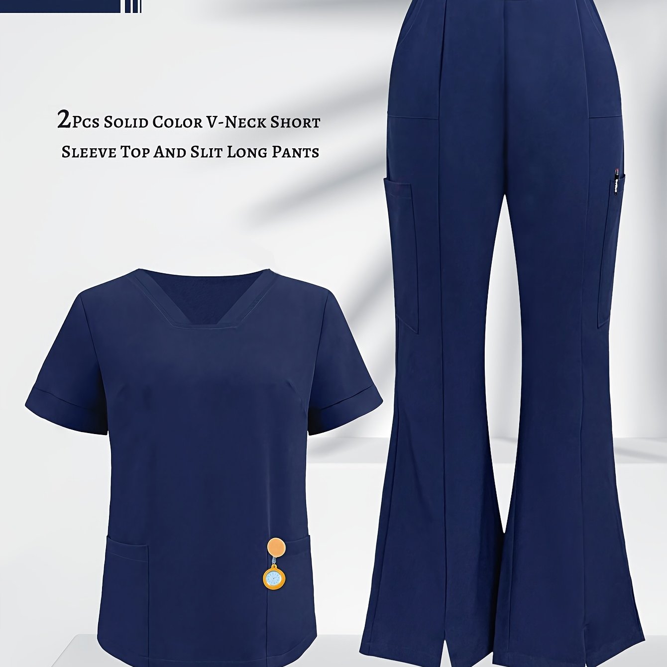 Elastic Quick-Drying Medical Uniforms for Men and Women in Hospitals and Clinics