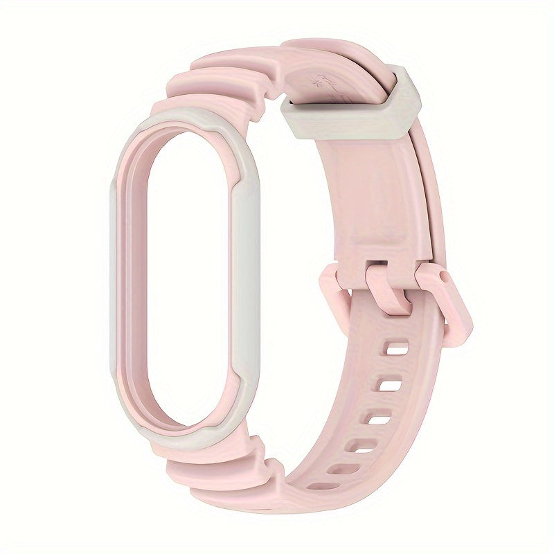 Waterproof TPU Sport Band for Mi Band 5 6 7 Adjustable Durable Replacement Strap