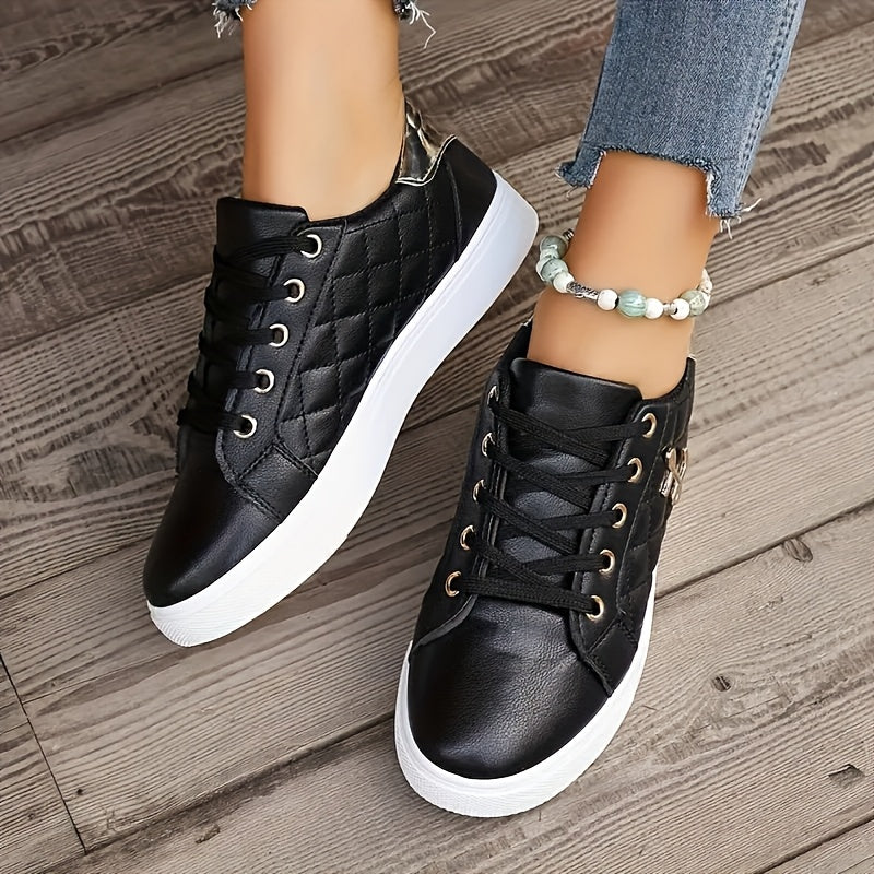 Women's White Casual Sports Shoes for Spring and Summer Travel
