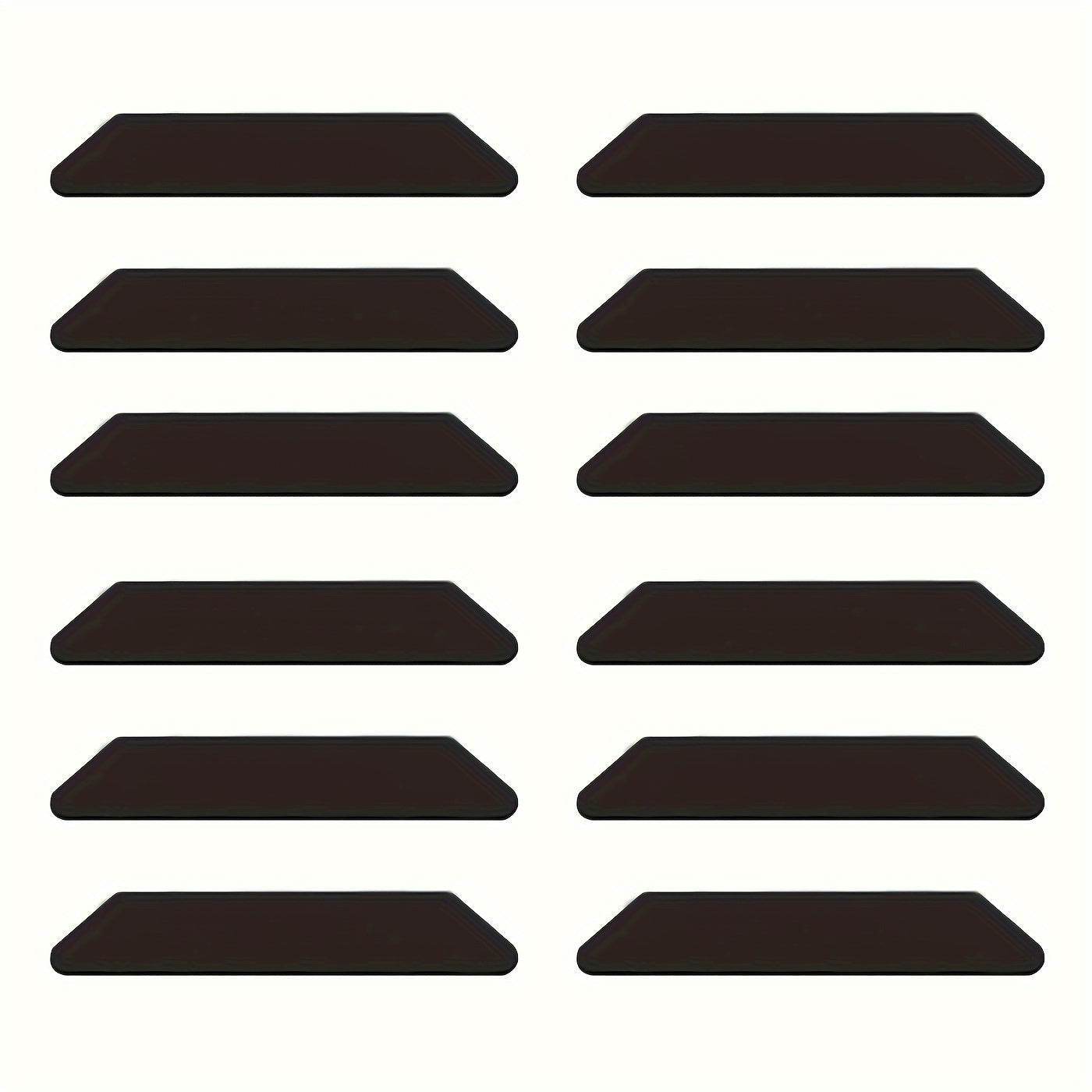 8 Pack Rug Grippers for Corners and Sides, Reusable Non-Slip Floor Holders