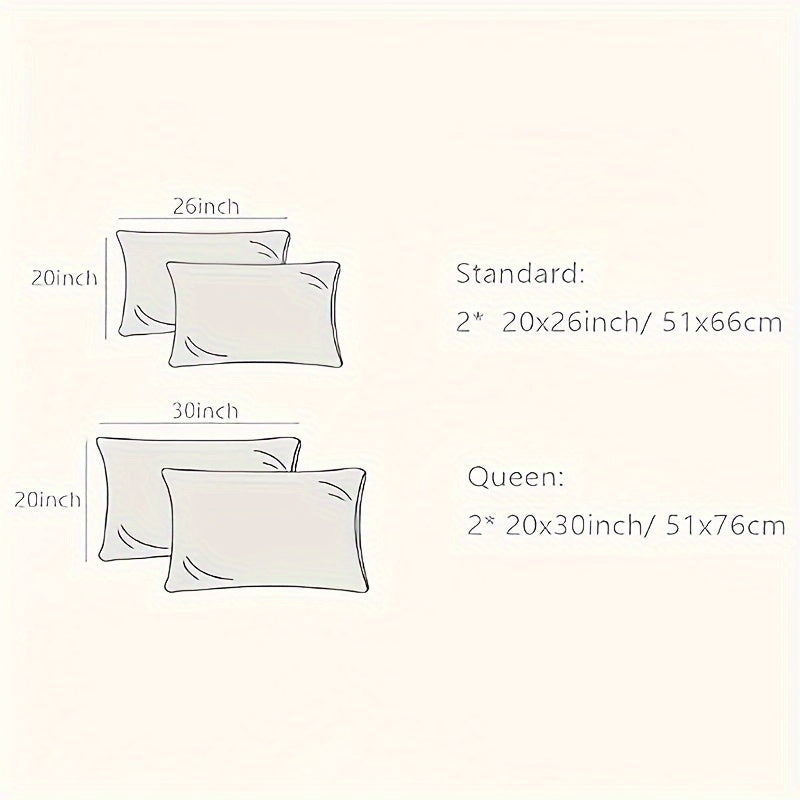 Silky Soft Breathable Cooling Pillowcase with Envelope Closure in Solid Color