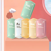 Women's Disposable Underwear 5-Pack Polyester Knit Travel Portable Briefs