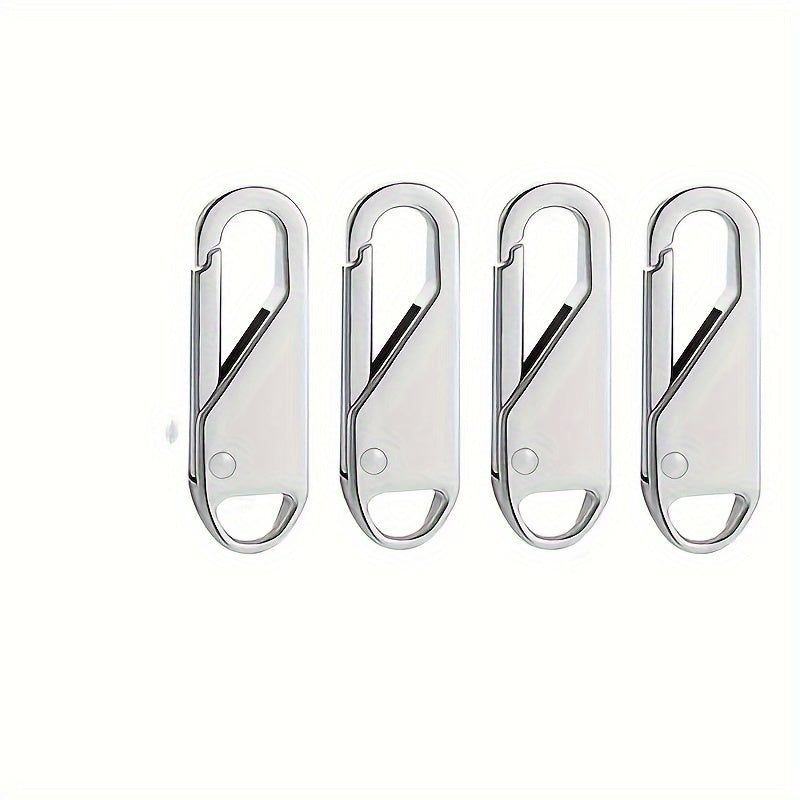 Oq zip qopqog'i uchun almashtirish, yukxalta, kurtka va sumkalar uchun 0.4 dyuym