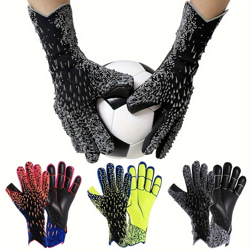 Soccer Goalkeeper Gloves for Men Women Youth with Giga Latex 4mm Grip Palm Protection Size 6-10