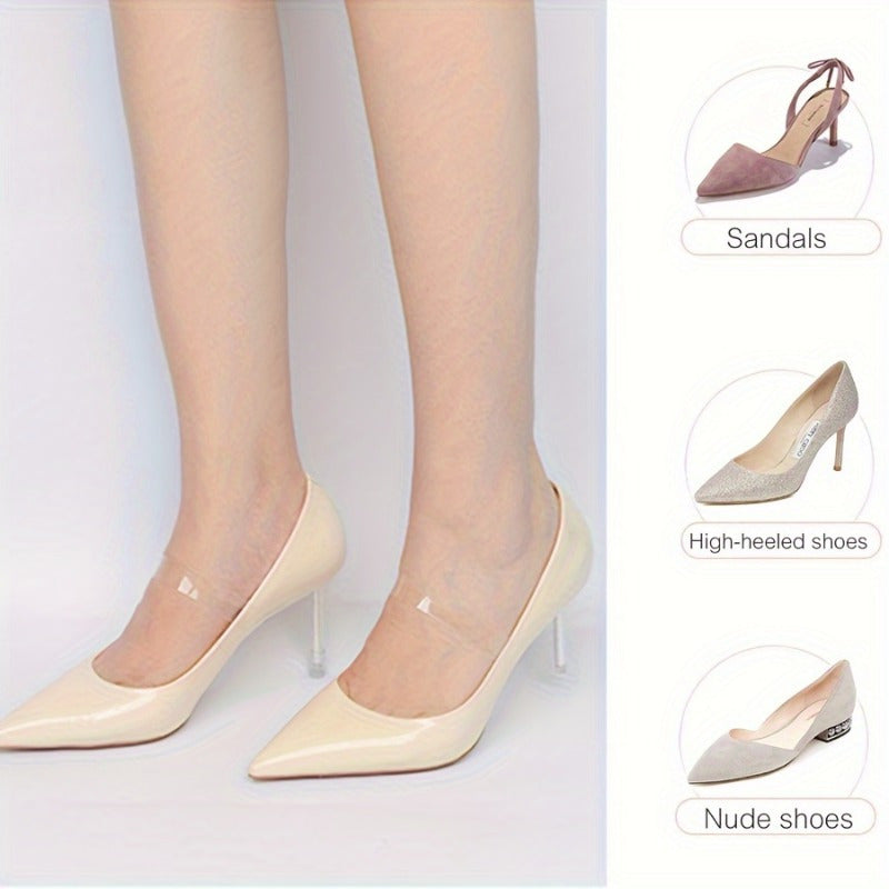 Women Clear Invisible High Heel Shoe Laces Non-Slip Shoe Accessories 1/5/10 Pairs