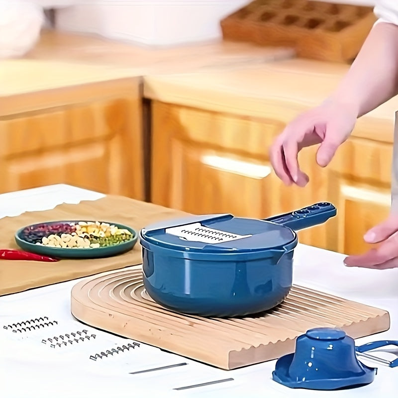 Multi-Functional Vegetable Chopper Set for Cutting, Chopping, Grating Kitchen Tools