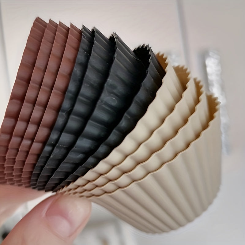 Set of 10/30/50 Reusable Silicone Baking Cups for Cake and Cupcake Baking