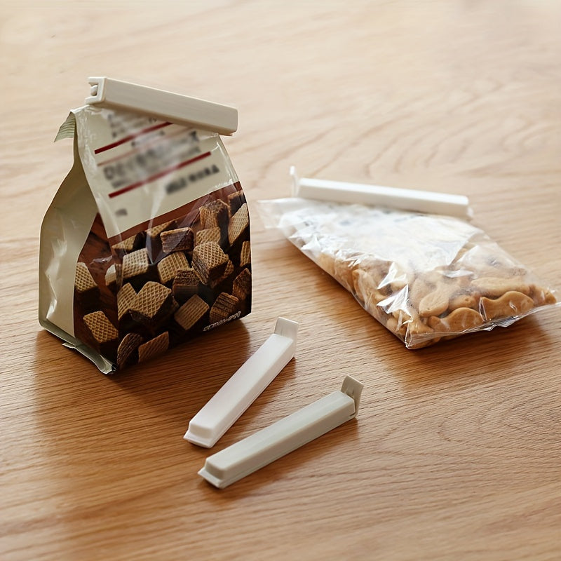 5 ta plastik oziq-ovqat sumkasi uchun chip kliplari to'plami, oshxona tashkiloti uchun kliplar, atıştırmalık sumkalari uchun muhrlash kliplari, uy oziq-ovqatni saqlash vositalari
