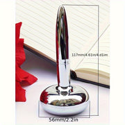 Магнитная левитирующая шариковая ручка для мужчин, металлическая и пластиковая подставка для ручек