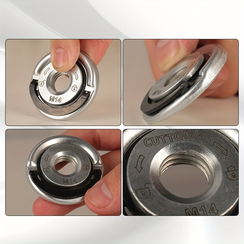 M14 Thread Angle Grinder Pressing Plate Quick Release Flange Nut