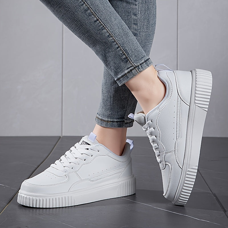 Women's Casual Sports Shoes, EVA Sole, Lace-Up, Low Top, All-Season