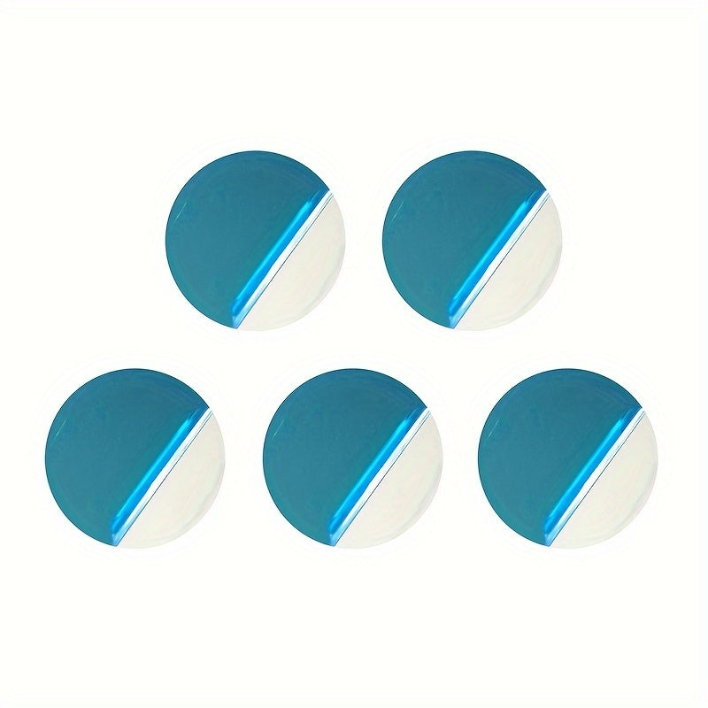 Universal Magnetic Phone Holder Set, 5 Pcs Round Brackets for Metal Plate Cars