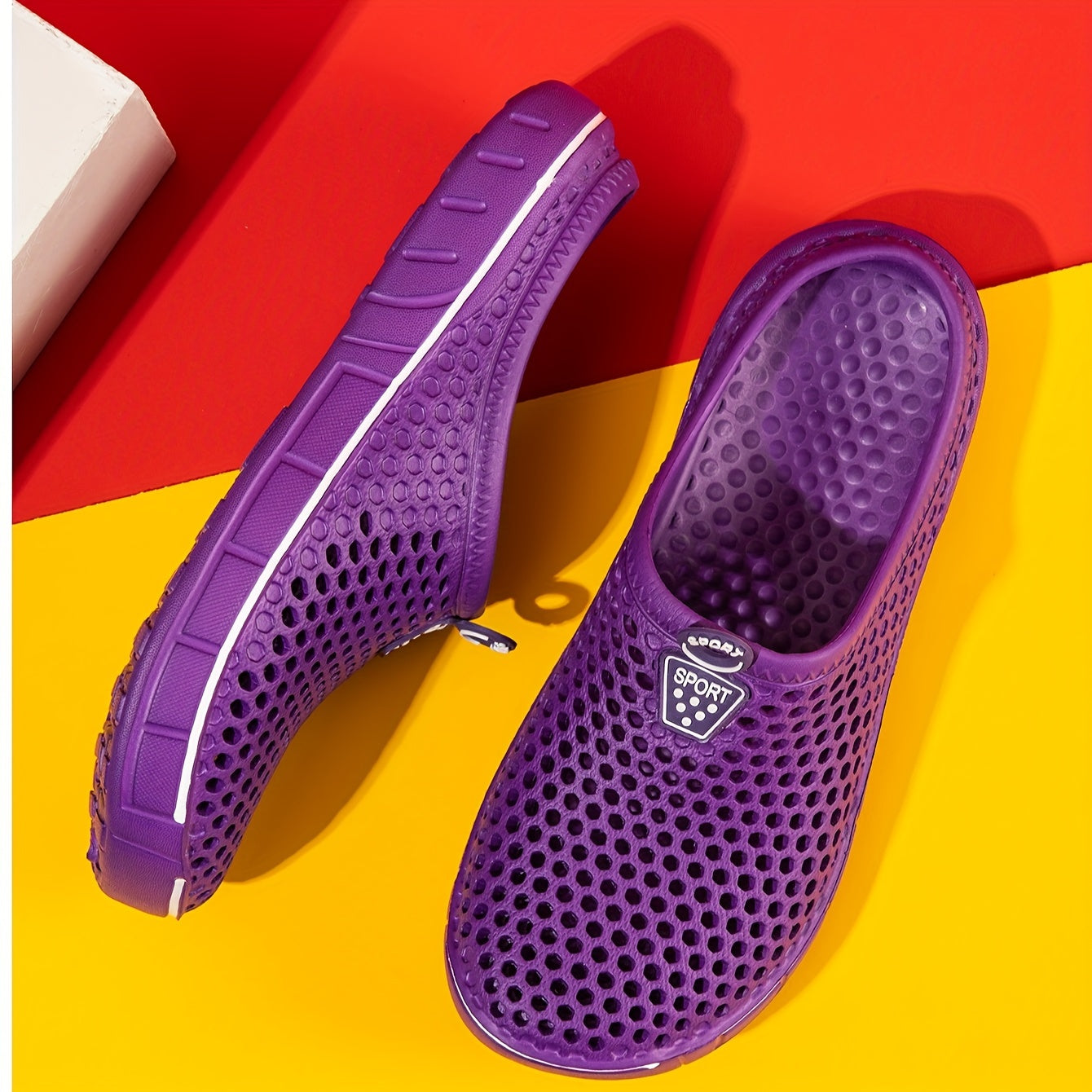 Ayollar uchun EVA klogsli slaydlar, kundalik, nafas oladigan, osongina kiyiladigan yozgi choyshablar