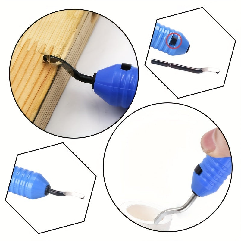 Qo‘l bilan ishlash uchun burish va qirqish uchun qirrani silliqlash va qirqish pichog‘i to‘plami