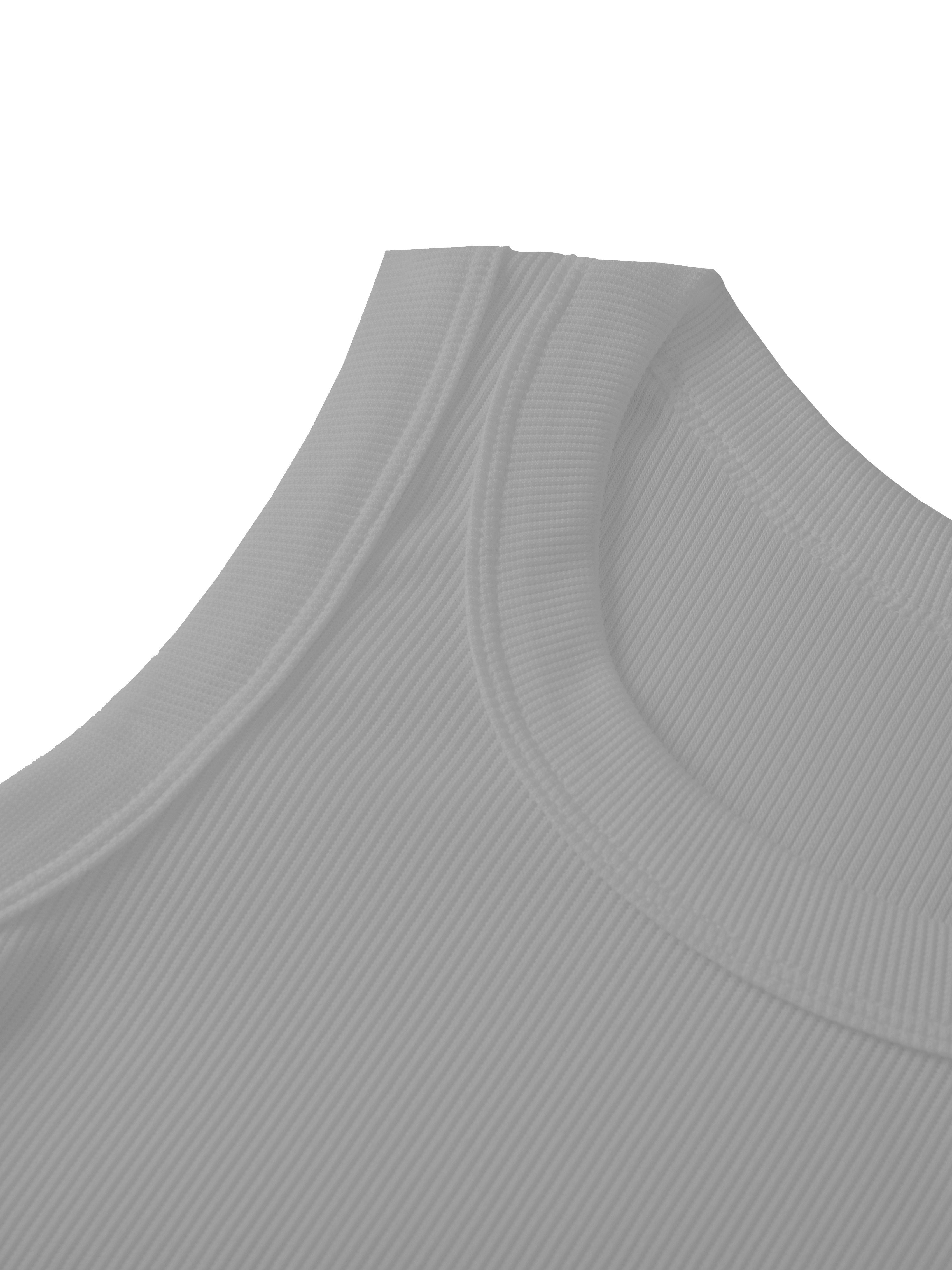 Women's Sleeveless Tank Tops Set 95% Polyester 5% Spandex for Summer Workout Casual Black Gray Red