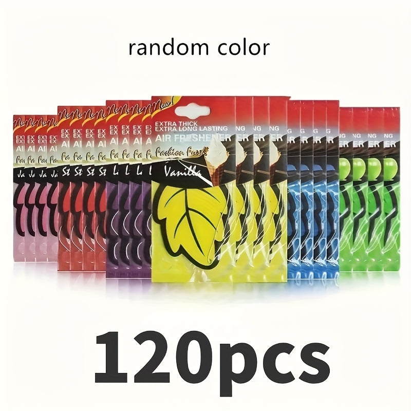 Avtomobil ichki qismi barg shaklidagi havo tozalash uchun tabiiy aroma vanil to'plami