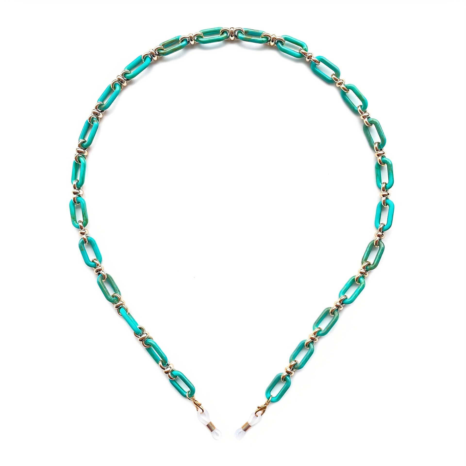 Women's Glasses Chain Acrylic Resin Adjustable Anti-Slip Eyewear Lanyard Sports Theme