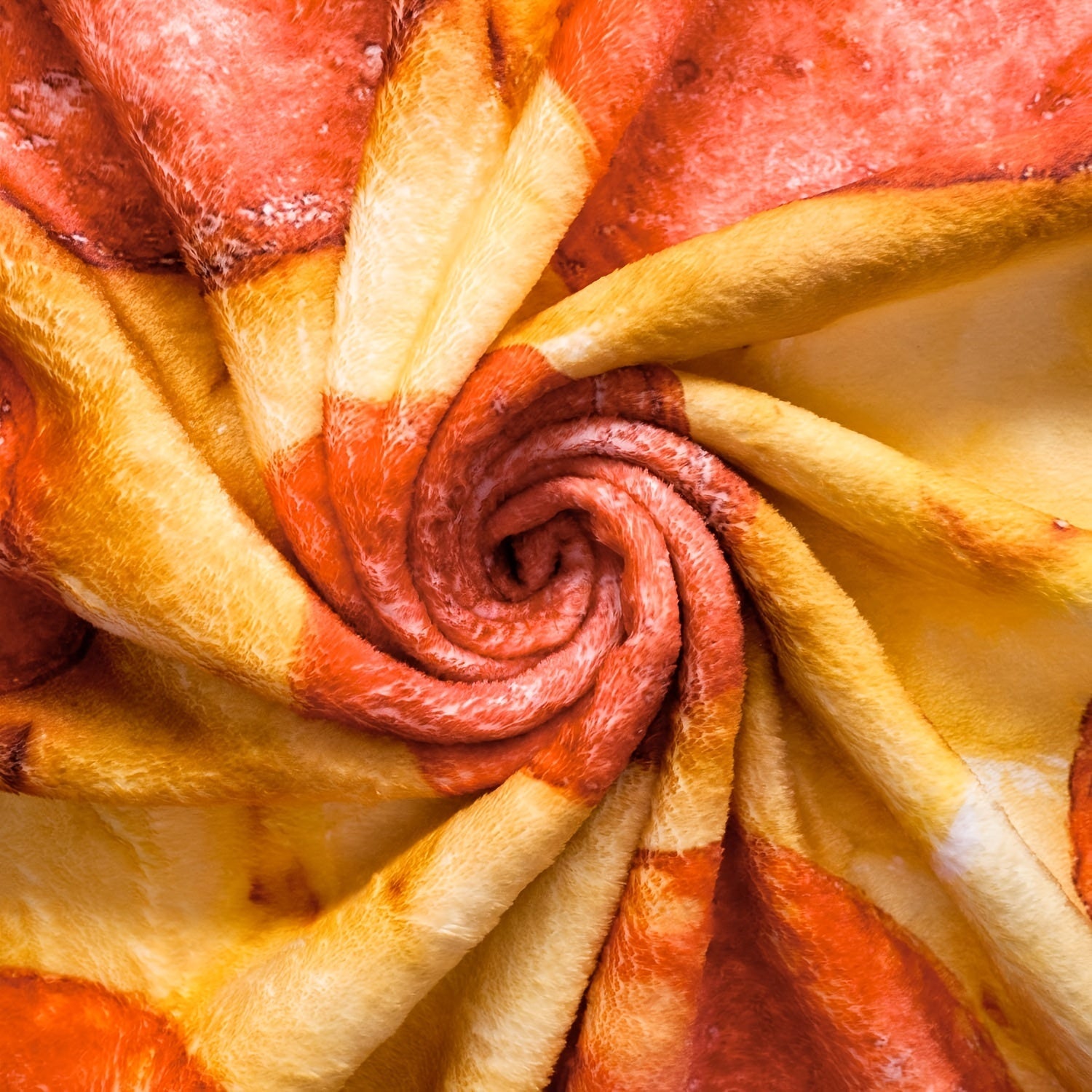 Pizza Flannel Blanket Cozy Sofa Throw Oversized Beach Towel Camping Bed Use