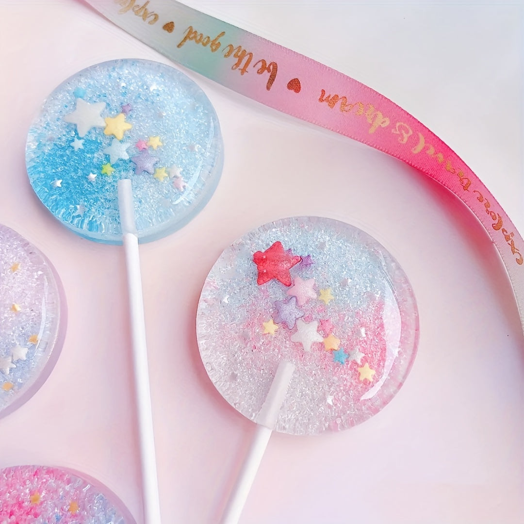 100 White Kraft Paper Cake Pop Sticks for Baking and Decorating