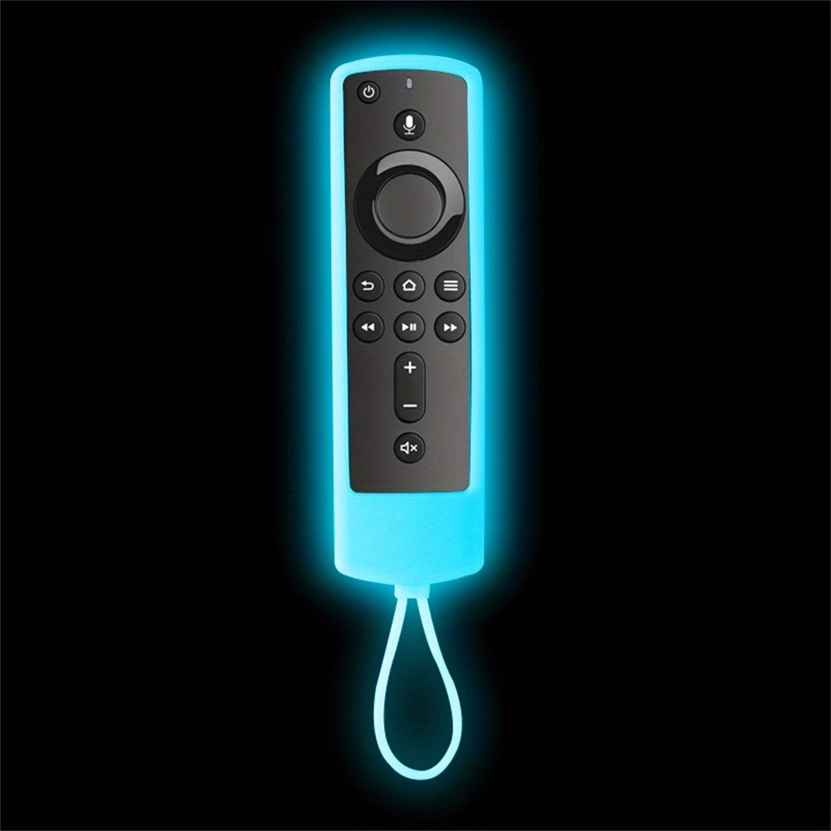 Силиконовая накладка для пульта Alexa Voice Remote Fire TV Stick 4K с эффектом свечения в темноте