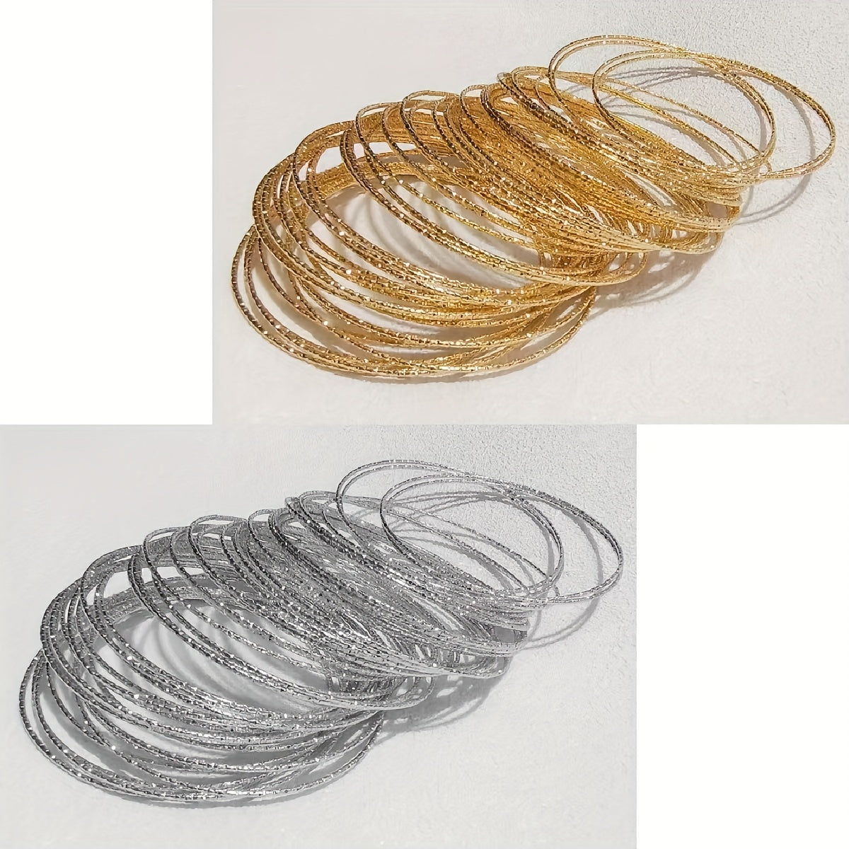 Women’s Gold Star-Shaped Bracelets Set for Daily Wear or Gift