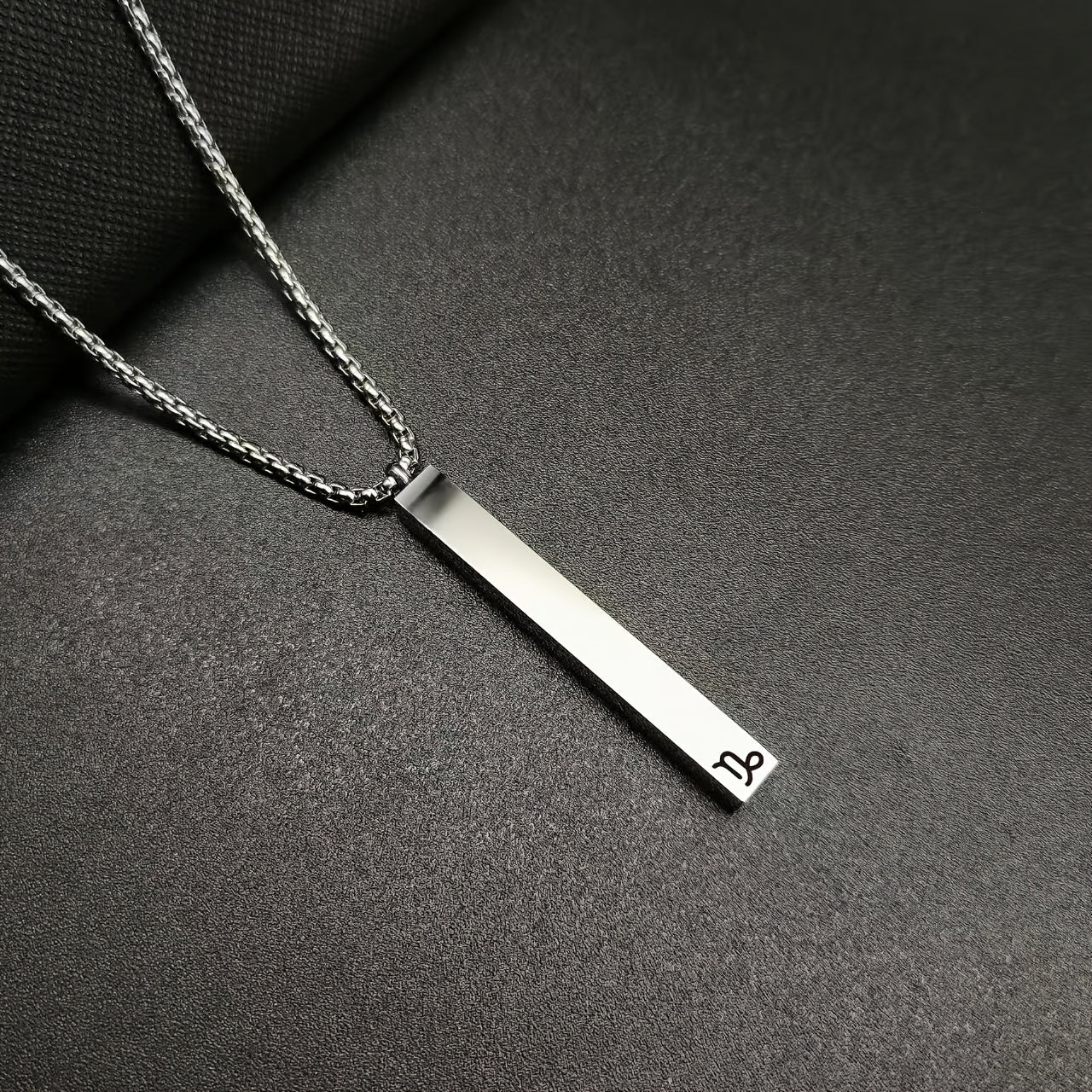 Винтажное ожерелье с подвеской в виде знака зодиака - прочная титановая сталь, стильный и привлекательный дизайн, идеальный подарок для близких, персонализированное ювелирное изделие