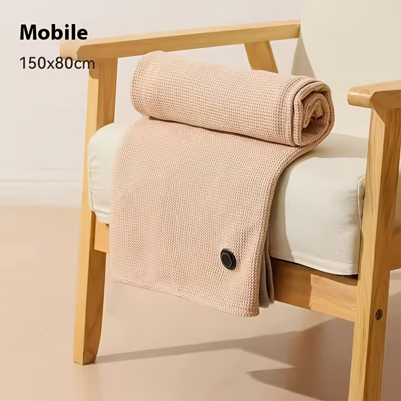 Heating Blanket Thermostatic USB Powered Non-Woven Fabric Office Home Outdoor