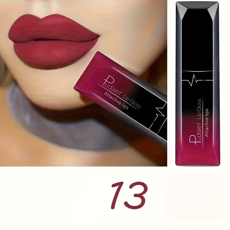 Brillo de Labios Mate Vegano de Larga Duración Hidratante en Líquido para Todo Tipo de Piel