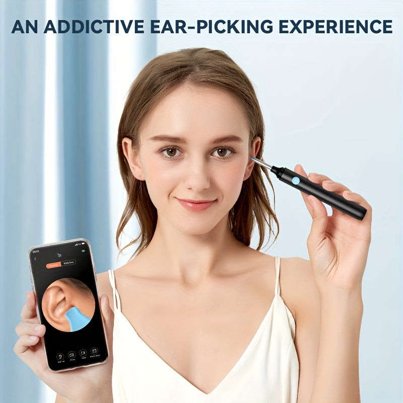 7-Piece Visual Ear Cleaning Tool Set with Camera LED Light USB Rechargeable