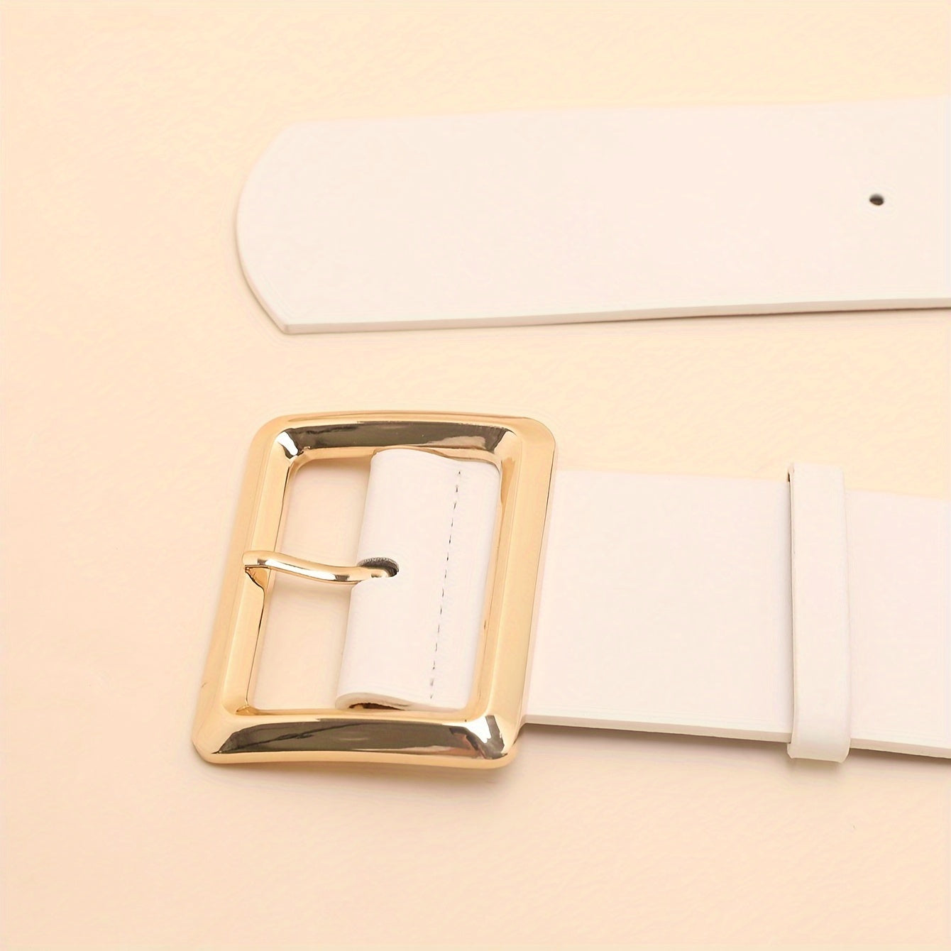 Women's Faux Leather Wide Belt for Casual, Dressy, and Everyday Wear