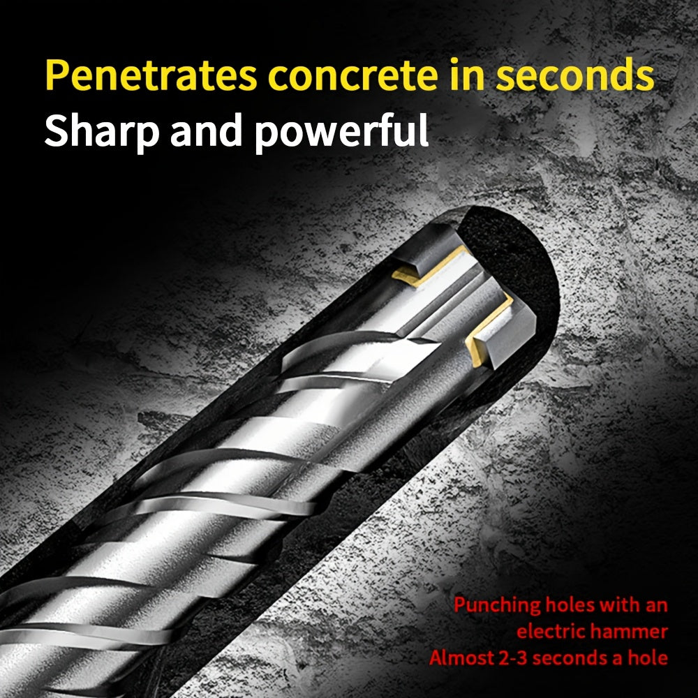 6-16mm Carbide Tip Hammer Drill Bit for Concrete Masonry 200mm