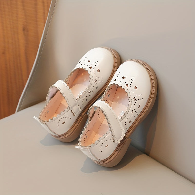 Kichkina qiz bolalar poyabzali Mary Jane nafas oladigan PU pastki yuqori kundalik bahor va kuz uchun