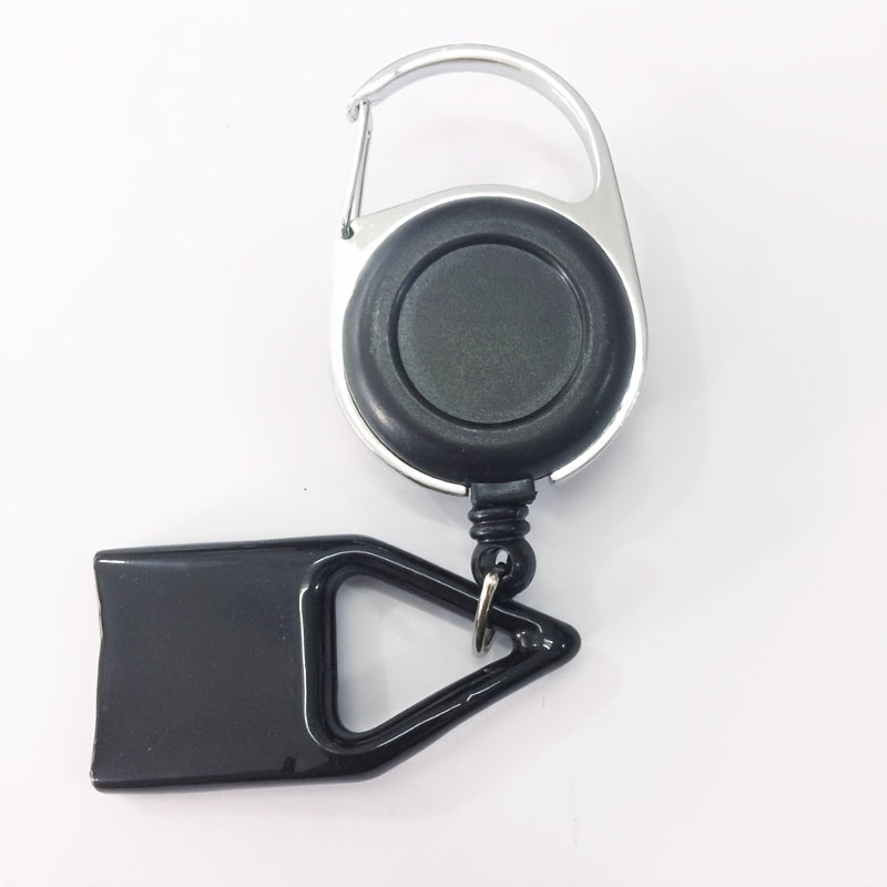 Unisex Silicone Lighter Sleeve Holder Clip with Retractable Keychain