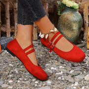 Women’s Leopard Print Slip-On Loafers Vintage Style Flat Shoes