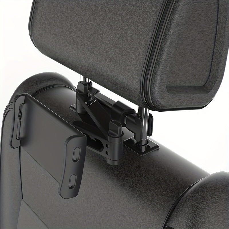 360° Rotatable Car Phone and Tablet Holder for 10-28cm Devices Black Red