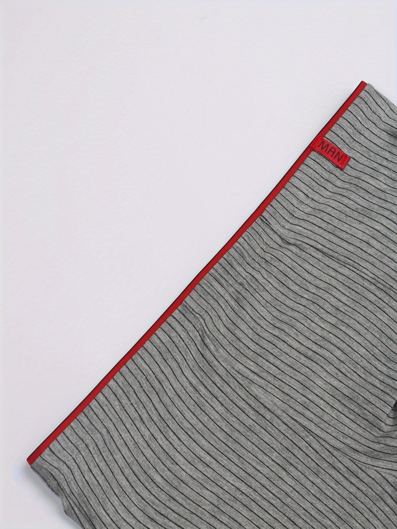 Men's Striped Boxer Briefs Breathable Comfortable Fit Elastic Waistband Pack of 8