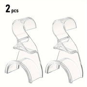 Set of 2 Clear Acrylic Purse Hangers Closet Organizer Hooks for Handbags