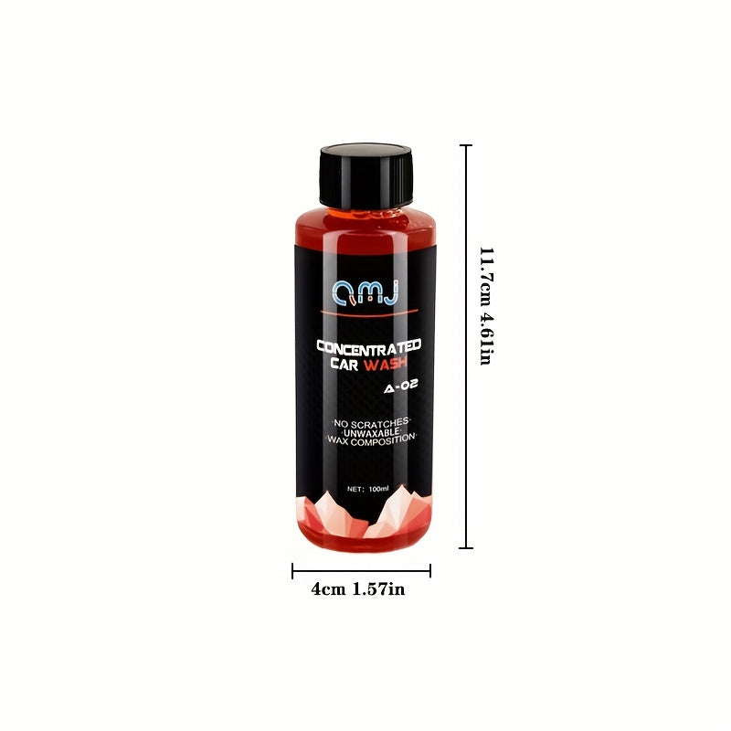 Жидкость для мойки кузова Car Detailing 100 мл Глубокая очистка Водный воск Защитное средство