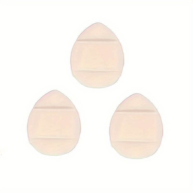 Set de esponjas de maquillaje en forma de pera mini para base, corrector y polvo