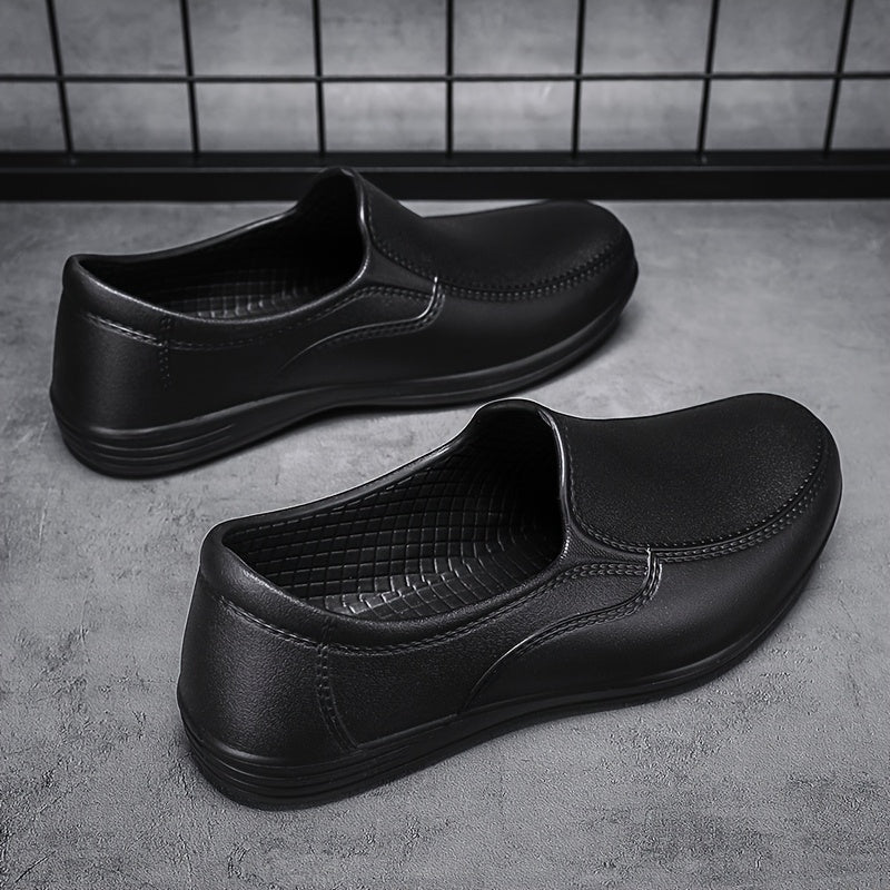 Unisex Rain Shoes Lightweight Non-Slip Rubber Sole All-Season Chef Footwear