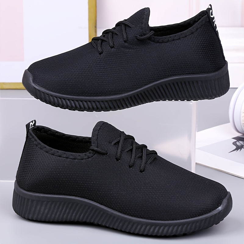 Women's Lightweight 3D Knit Casual Sneakers for Running and Hiking