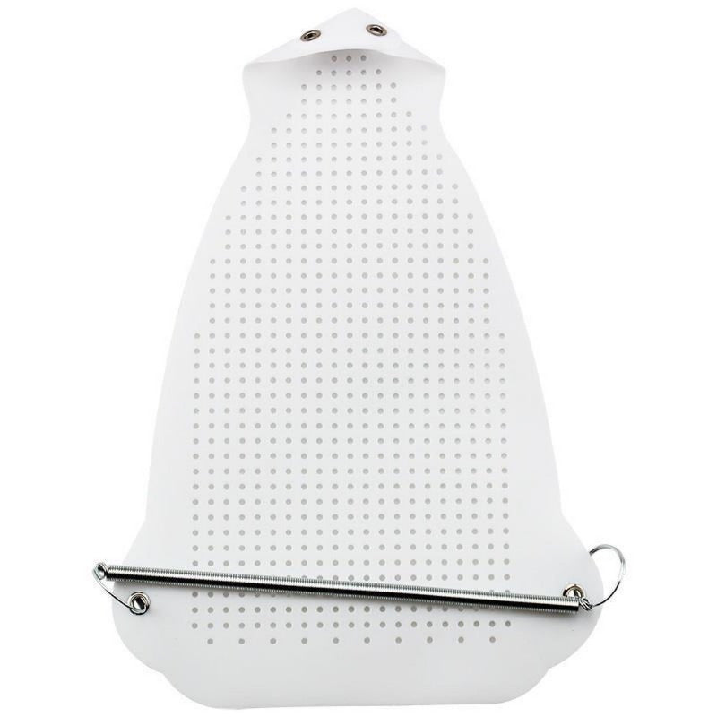 White Teflon Iron Shoe Cover Heat Resistant Sole Protector for Irons