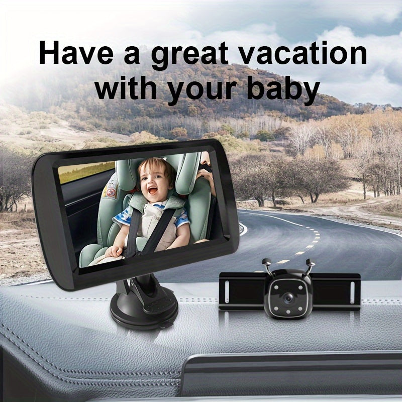4.3 Inch Car Monitor for Rear Seat Camera 480p Display In-Vehicle Safety System